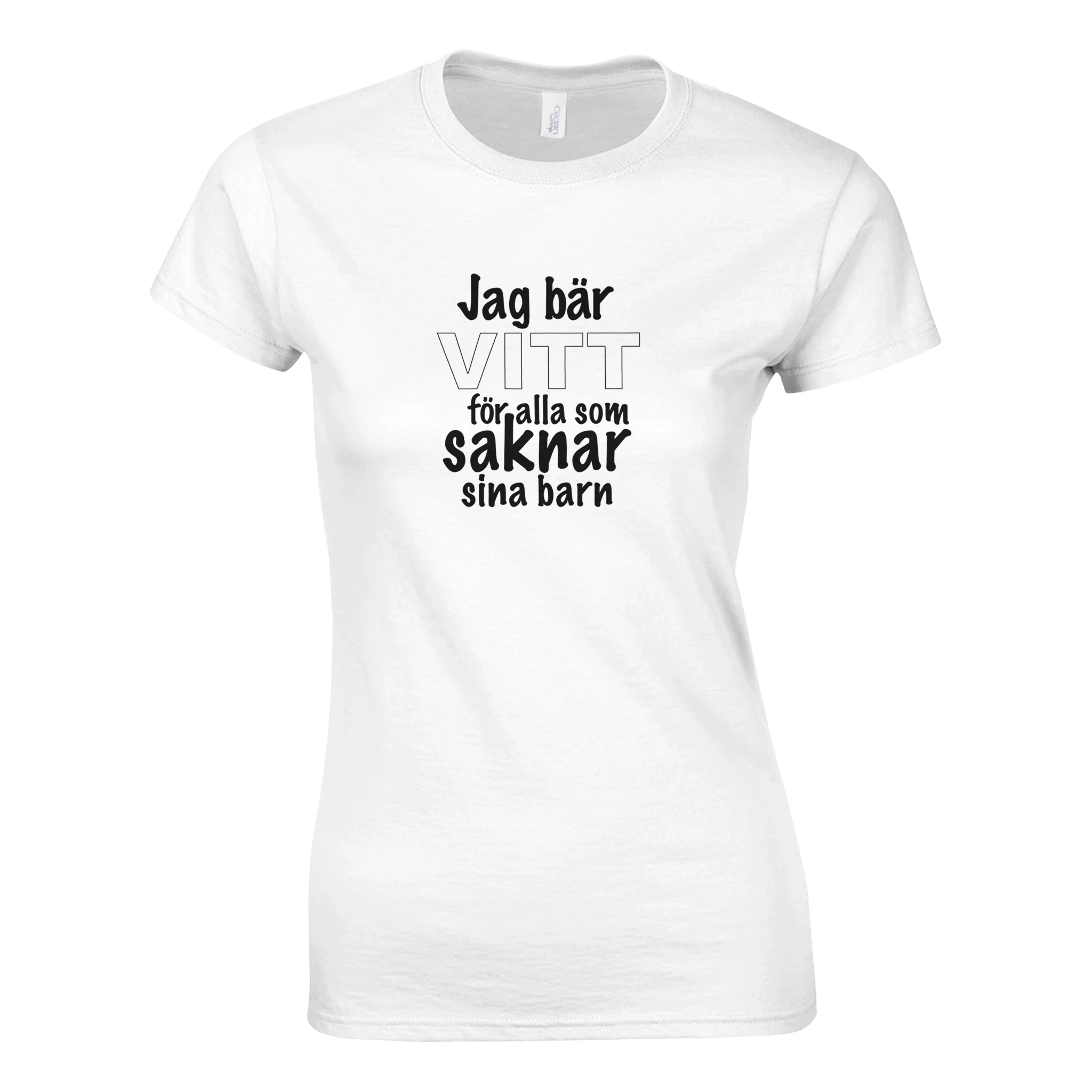 Bär vitt - Dam - Barnuppropet