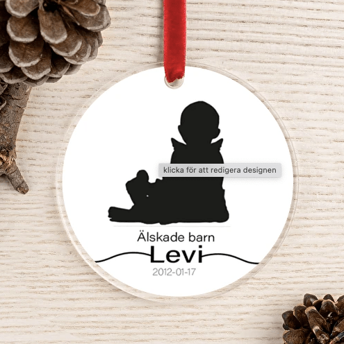 Julgransdekoration - Kula - Barnuppropet