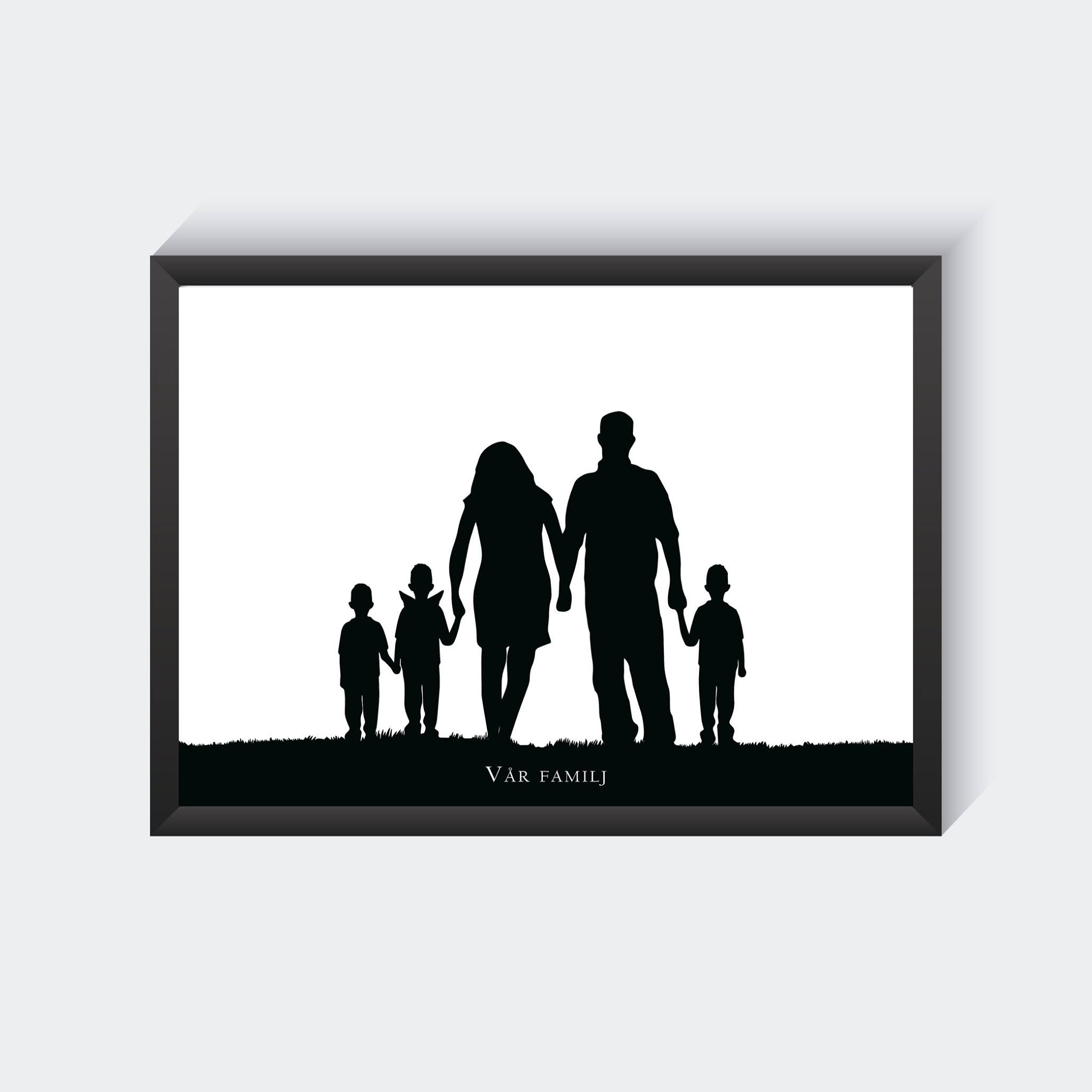 Vårt familjeporträtt - Barnuppropet