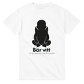 Bär Vitt T-Shirt - Herr - Barnuppropet