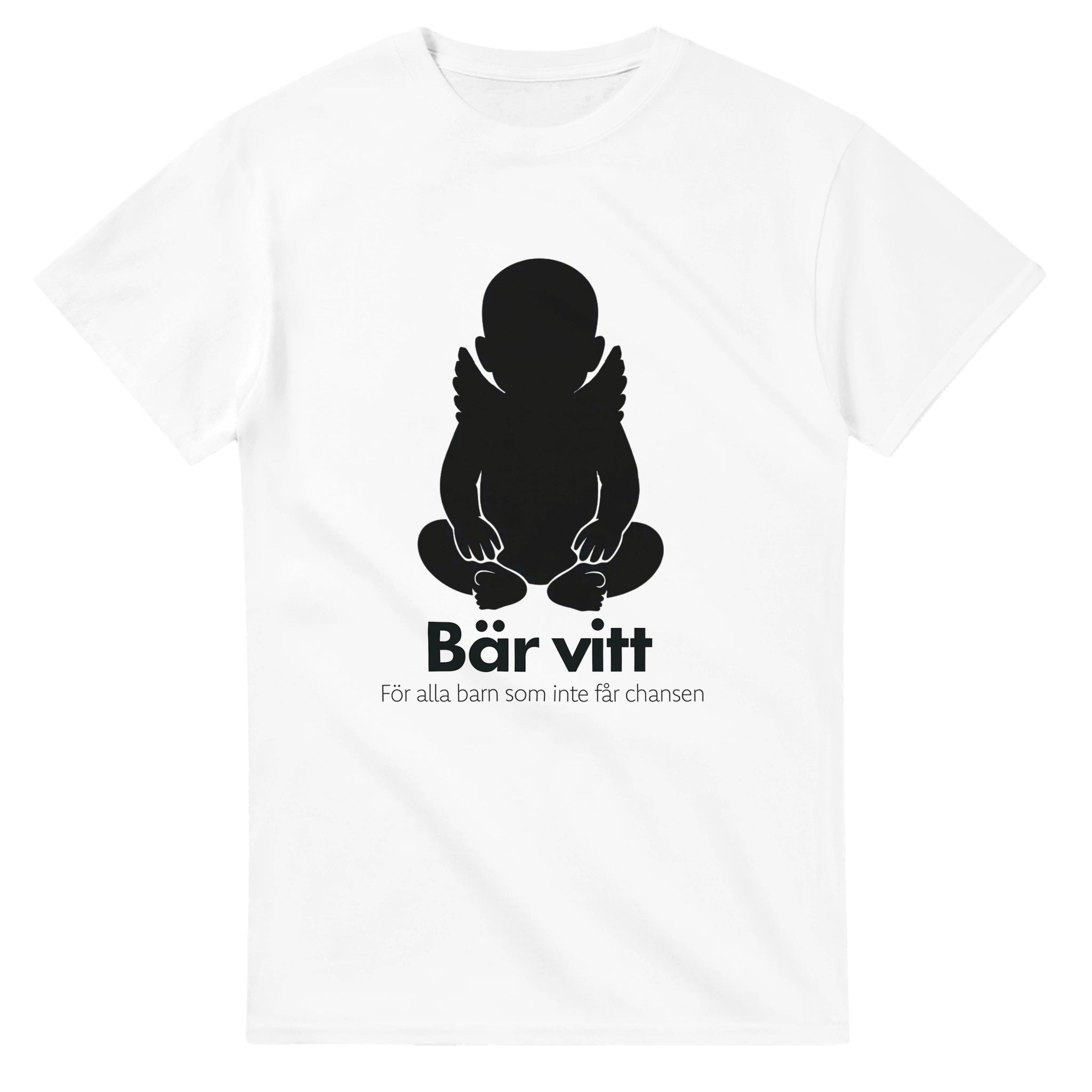 Bär Vitt T-Shirt - Herr - Barnuppropet